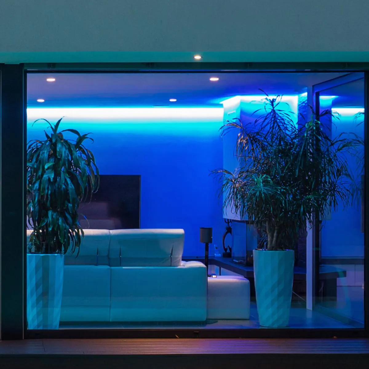 10 Watt; 5-6 in. LED Recessed Downlight; RGB & Tunable White; Starfish IOT; 120 Volt; 800 Lumens
