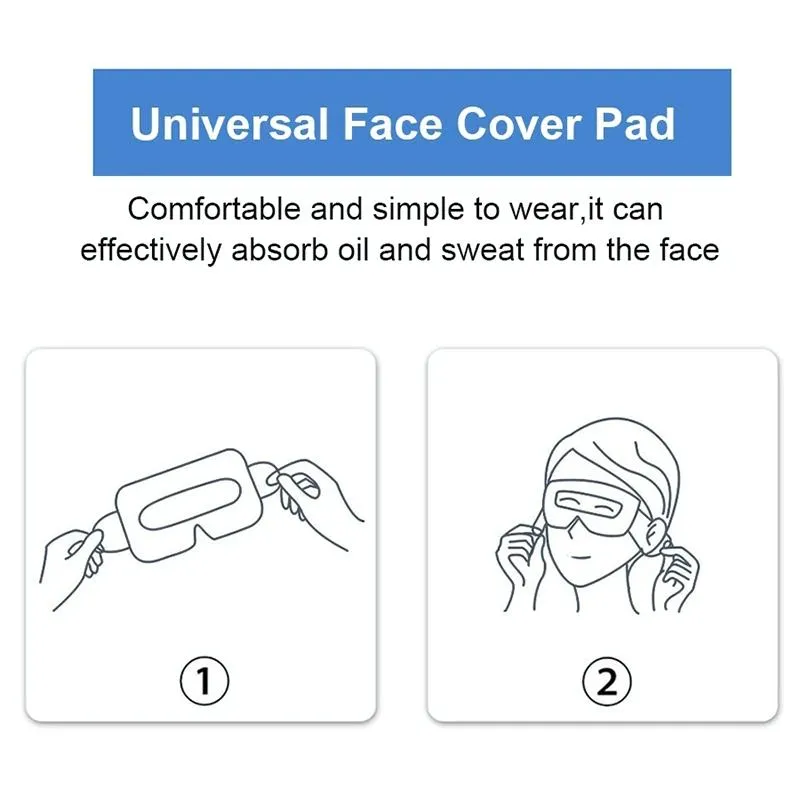 100 Eye Mask Pads for 3d Glasses - Vr Compatible
