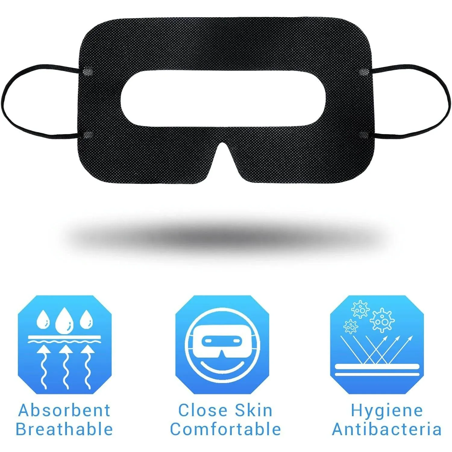 100 Eye Mask Pads for 3d Glasses - Vr Compatible