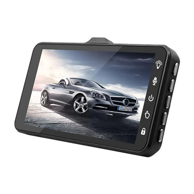 1080p Dual-recording Driving Recorder with Night Vision and Loop Recording