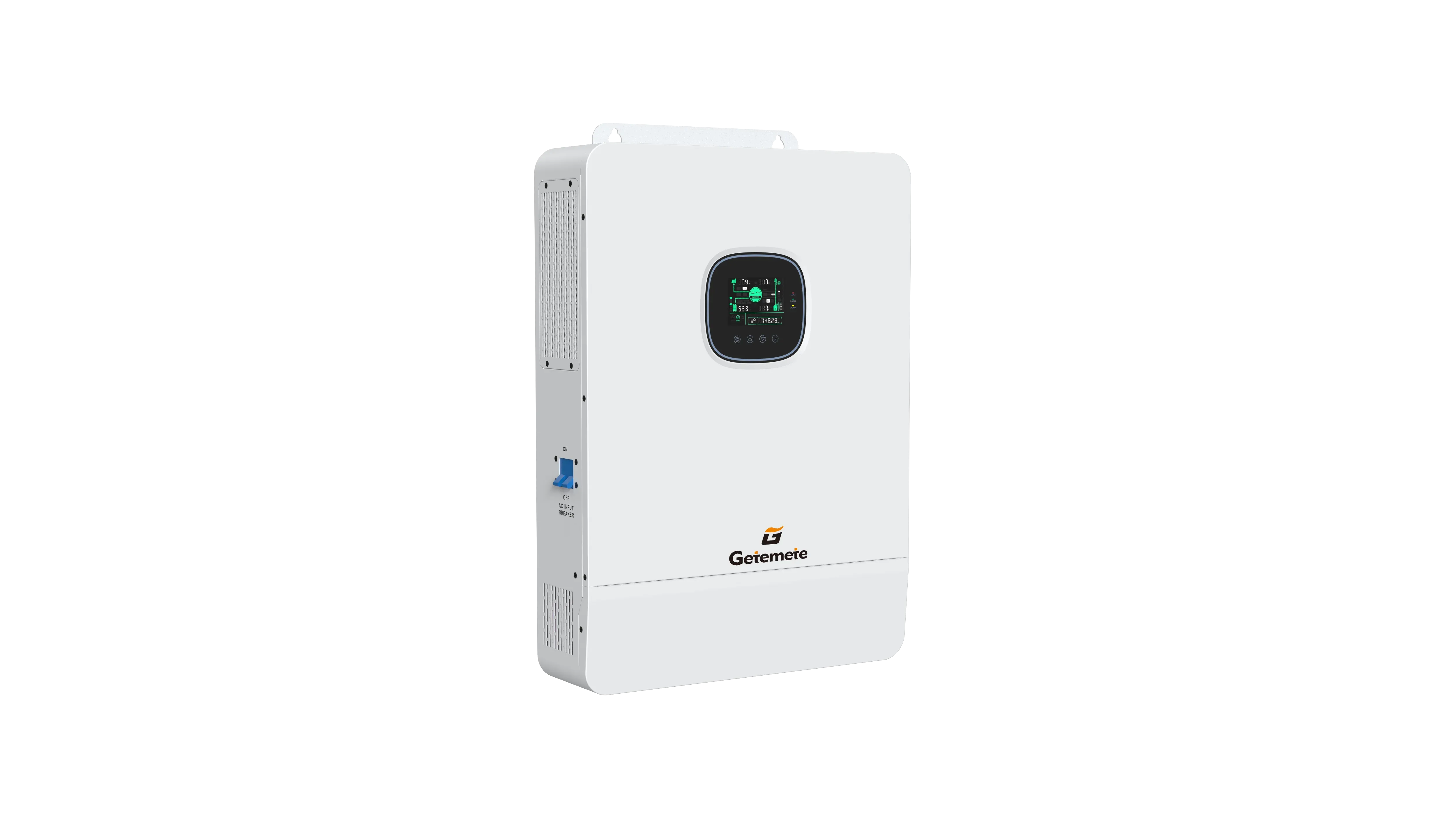 10KW 48V 110/240VAC Max PV 500V Hybrid Solar Inverter Support Split-Phase/Single-Phase Dual MPPT Max 22A Charge Current