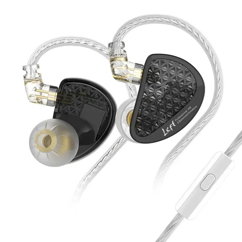 16ba in Ear Hifi Bass Earphones with Noise Cancelling