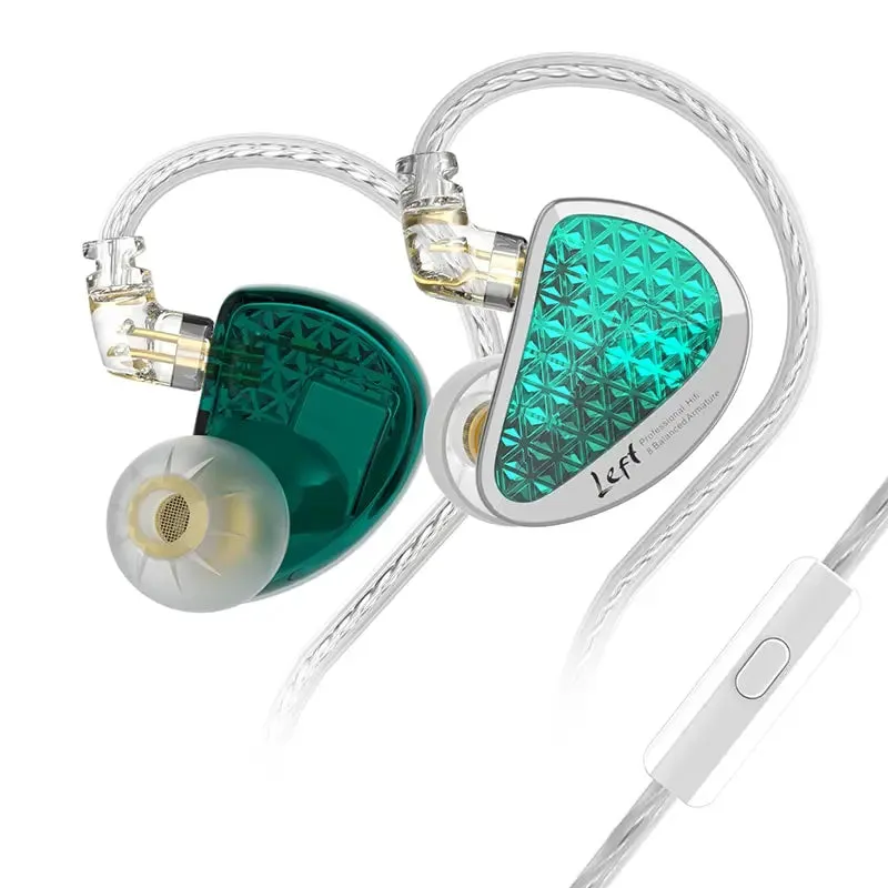 16ba in Ear Hifi Bass Earphones with Noise Cancelling