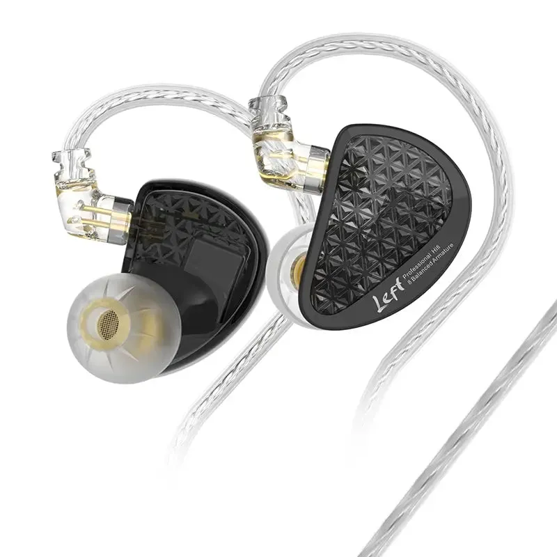 16ba in Ear Hifi Bass Earphones with Noise Cancelling