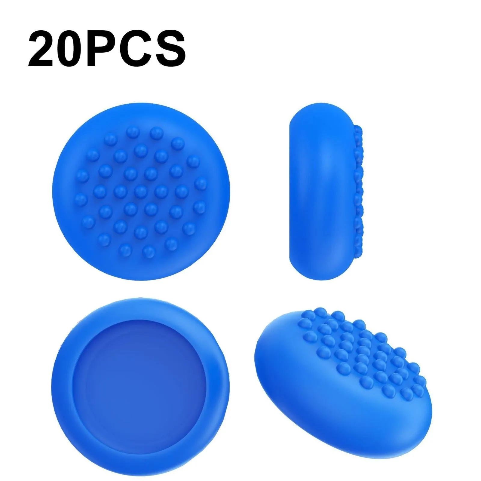 20-piece Silicone VR Handle Covers for Meta Quest 2 | Enhance Your Gaming Experience | Grey