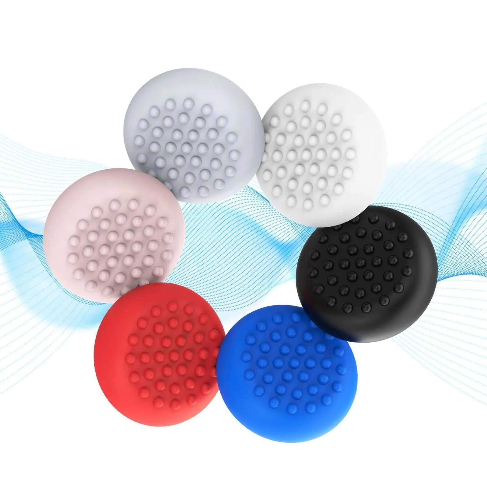 20-piece Silicone VR Handle Covers for Meta Quest 2 | Enhance Your Gaming Experience | Red