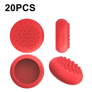 20-piece Silicone VR Handle Covers for Meta Quest 2 | Enhance Your Gaming Experience | Red