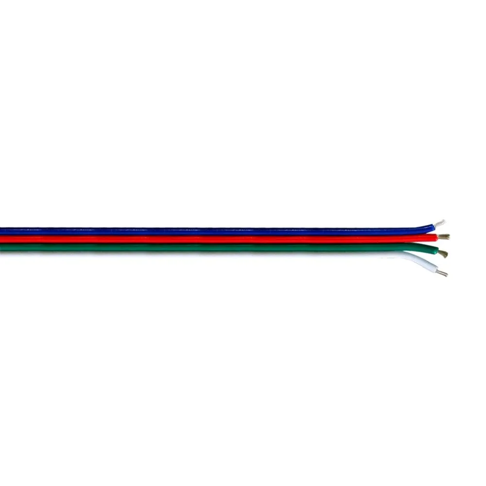 22 AWG 4 Conductor RGB Cable 50 ft