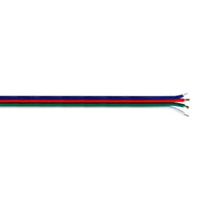 22 AWG 4 Conductor RGB Cable 50 ft