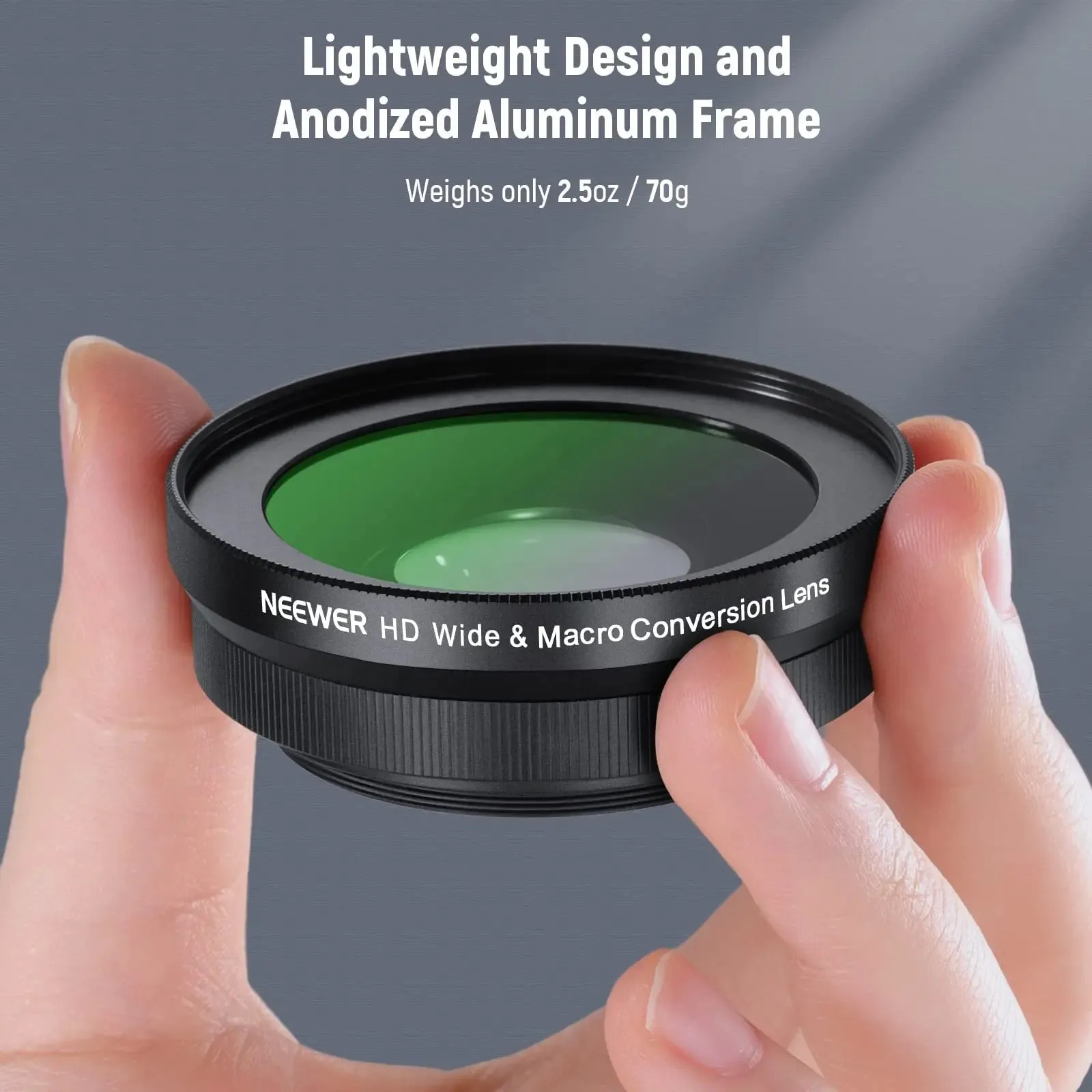 40.5mm Hd Wide Angle Lens for Sony Zv 1f Zv E10 A5000 A6000 2 in 1 18mm Wide Angle & 10x Macro Lens Adapter