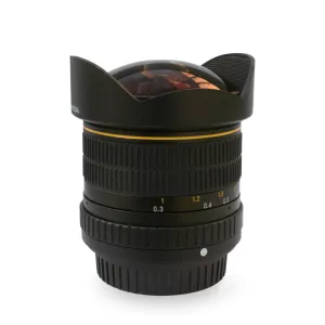 8mm F/3.5 Fisheye Lens
