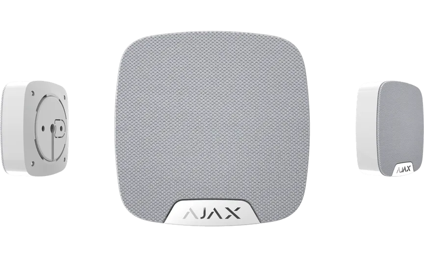 Ajax HomeSiren Wireless indoor siren loudly alarm White