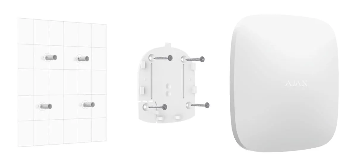 Ajax ReX 2 Radio signal range extender with photo verification support White