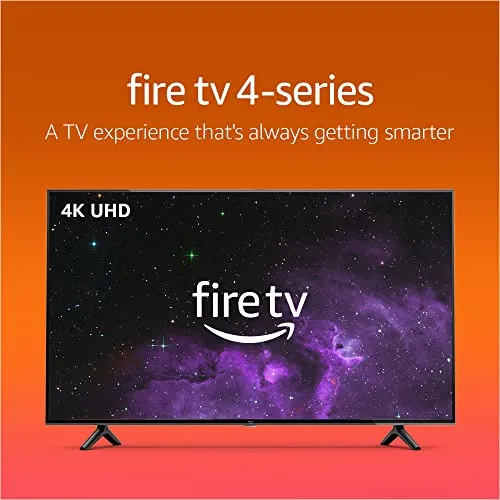 Amazon Fire TV 55" 4-Series 4K UHD smart TV with Alexa Voice Remote Enhanced, stream live TV without cable