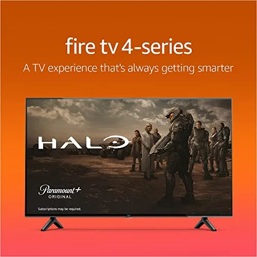 Amazon Fire TV 55" 4-Series 4K UHD smart TV with Alexa Voice Remote Enhanced, stream live TV without cable