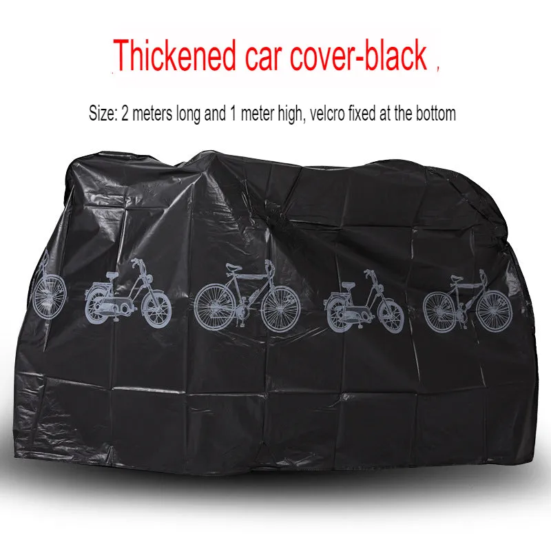 Bicycle rain cover, mountain bike dust cover, electric vehicle dustproof jacket, cycling equipment accessories