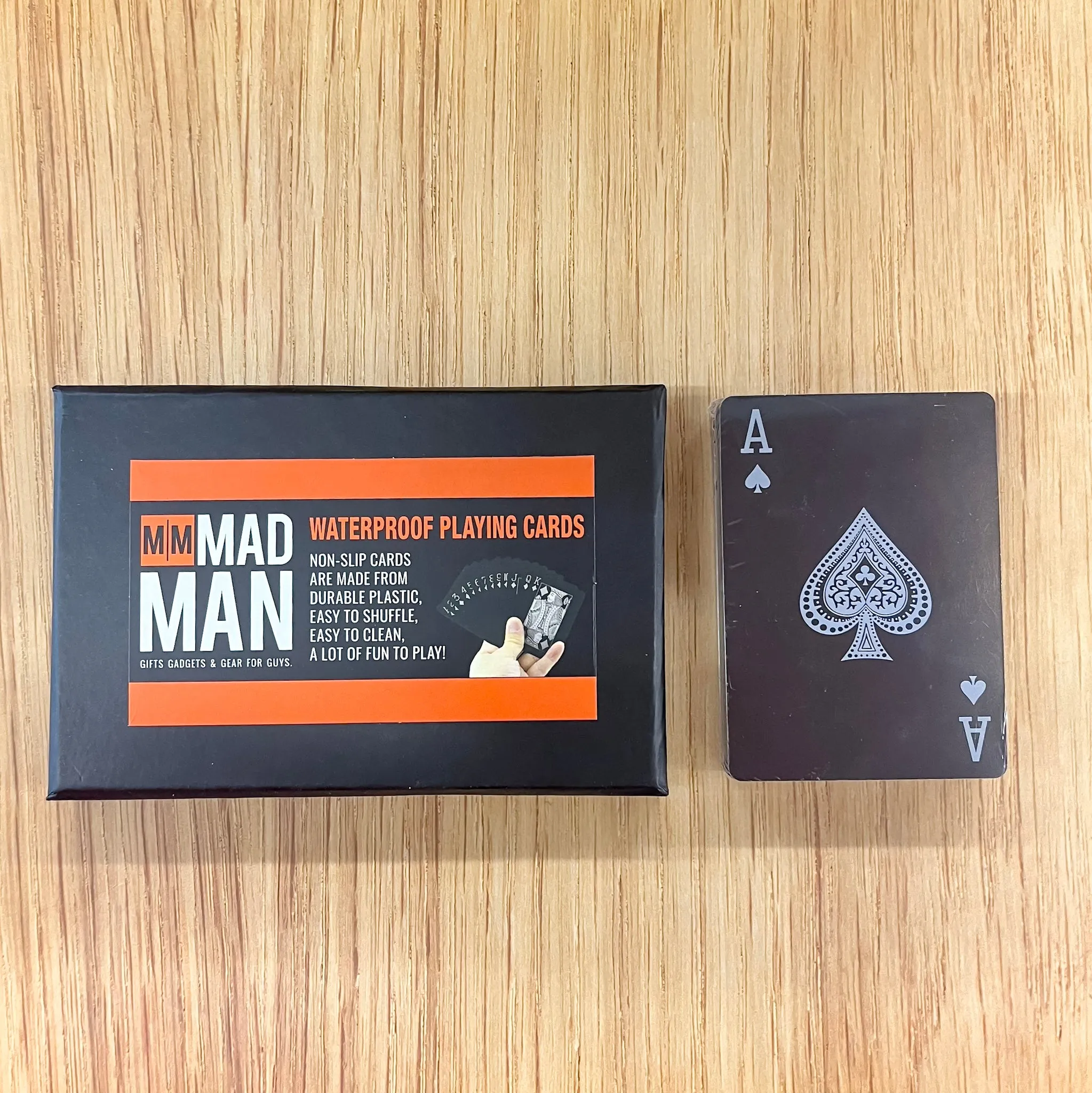 Black Waterproof Card Deck