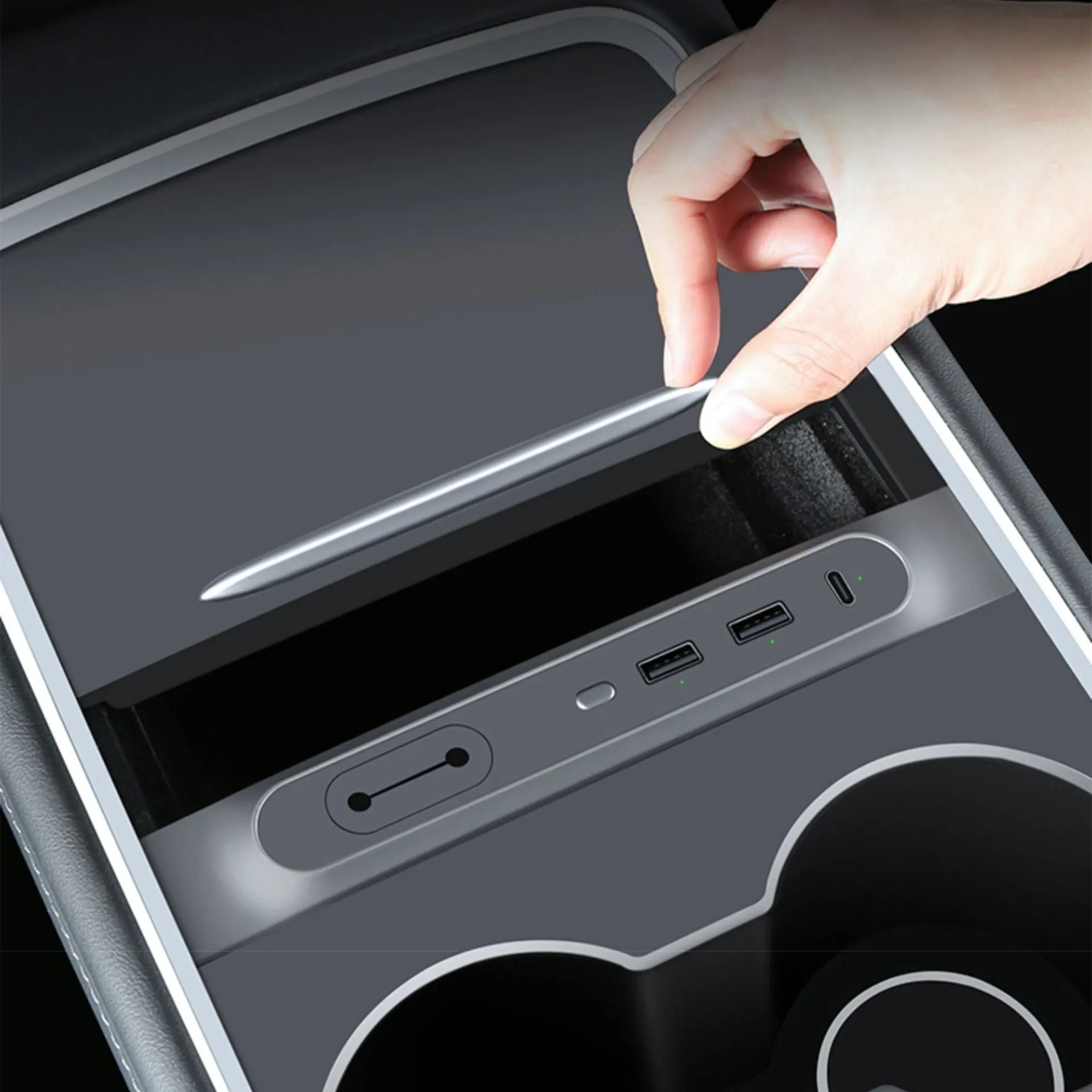 Central Control Usb Port for Tesla Model 3/Y