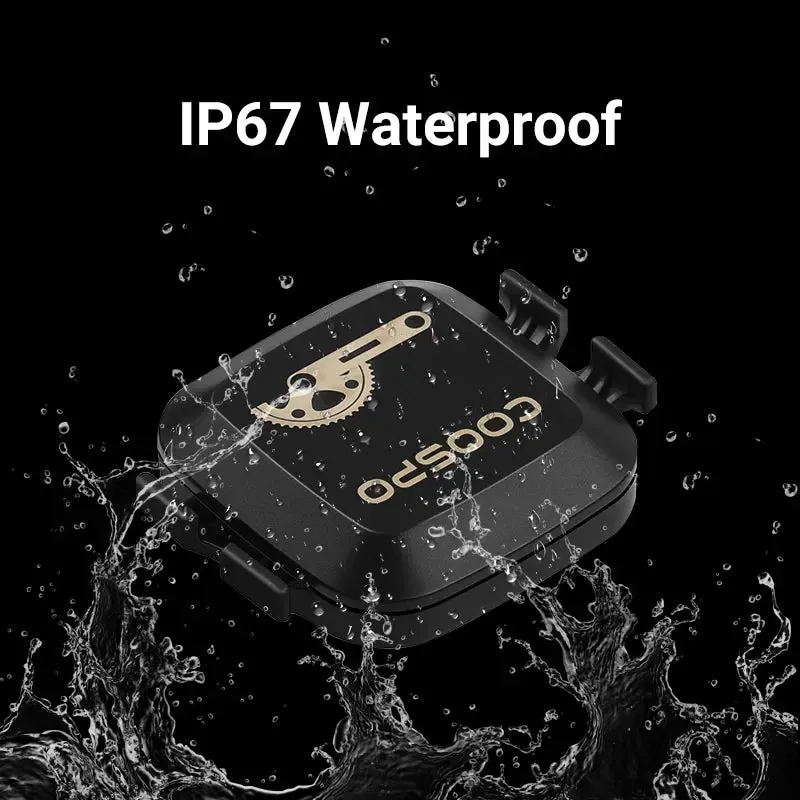 Coospo Bk467 Cadence and Speed Sensor Bluetooth 4.0 Ant Dual Mode Rpm Monitor for Wahoo Garmin Road Bike Collection