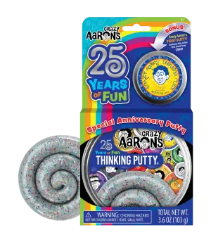 Crazy Aaron's® Thinking Putty® 25th Anniversary