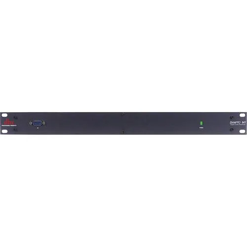 DBX 641 6x4 Digital Zone Processor - 6 Inputs, 2 Mic/line   4 stereo Line