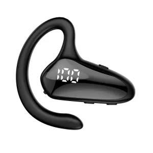 Digital Display Hanging Ear Bone Conduction Bluetooth Headset - Yx02