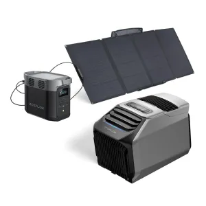 EcoFlow WAVE 2 Portable AC   DELTA 2   400W Portable Solar Panel
