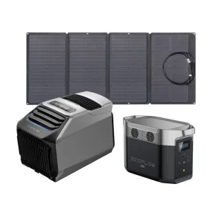 EcoFlow WAVE 2 Portable AC   DELTA Max 1600   160W Portable Solar Panel