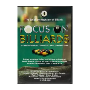 FOCUS ON BILLIARDS DVD  TRAINING SERIES #1