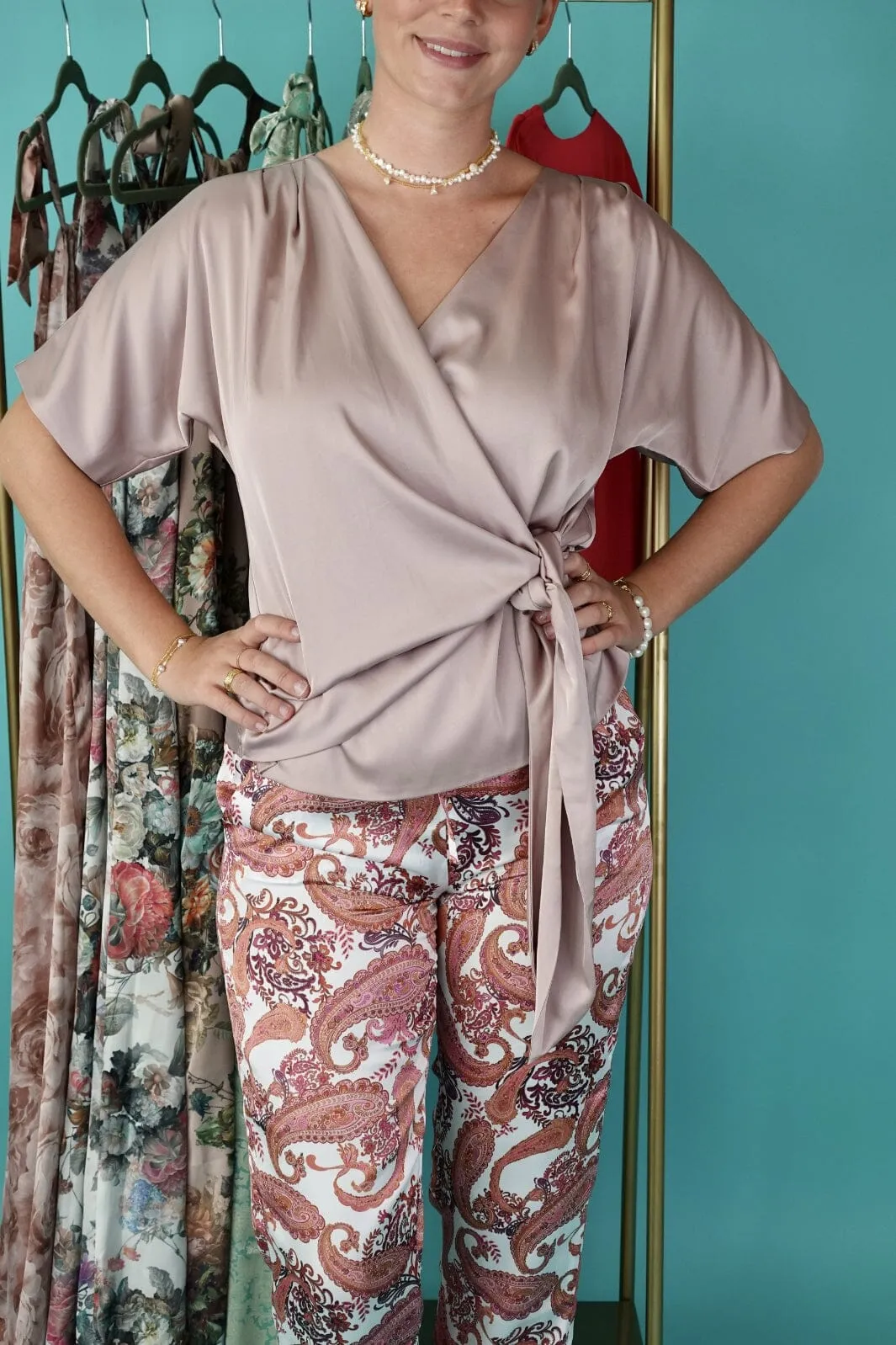Frbestllning - Karmamia - Dagmar Blouse - Blush