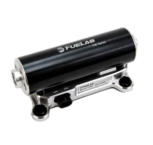 FUELAB 47402 Brushless Twin Screw Fuel Pump Series H/E (350 LPH @ 45 PSI, 125 PSI max, 13.5 v, up to 850 HP)