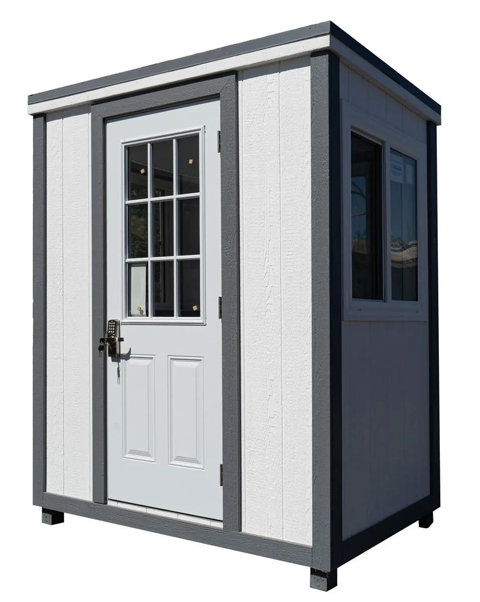 Fully Equipped Portable Security Booth