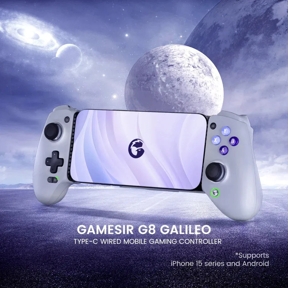 G8 Galileo Gamepad Mobile Type C Phone Controller with Hall Effect Stick