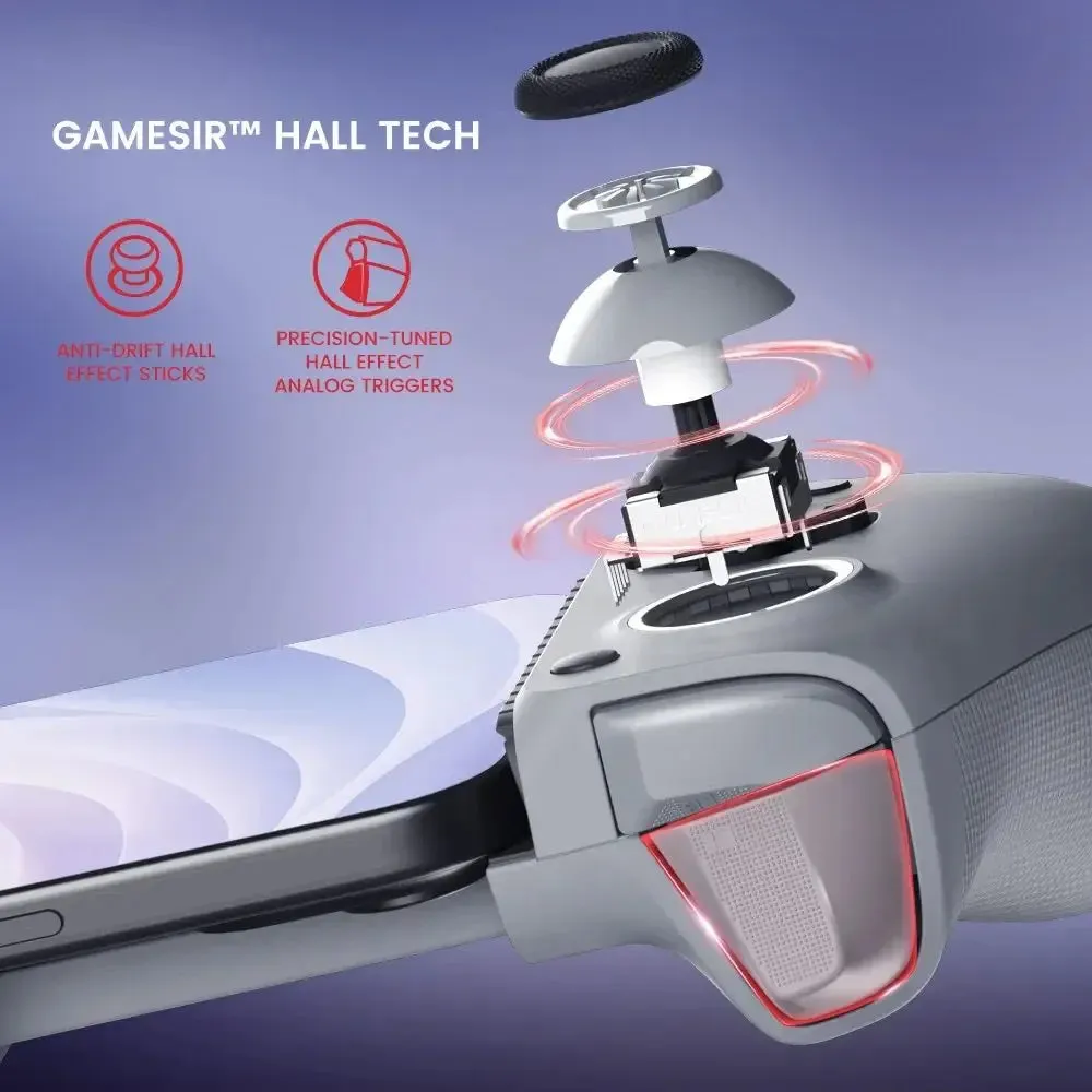 G8 Galileo Gamepad Mobile Type C Phone Controller with Hall Effect Stick