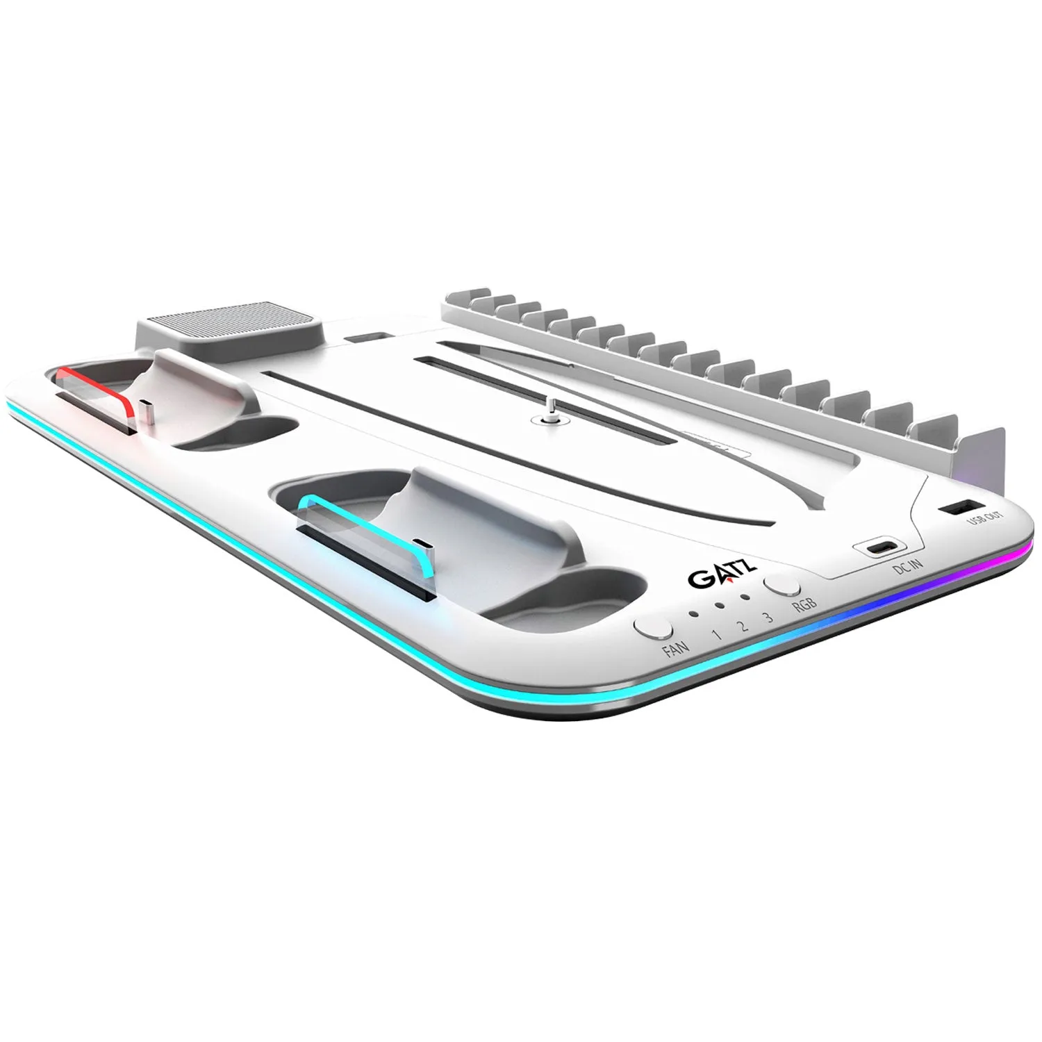 Gatz Orbit-Sync Cooling & Charging Stand for PS5 / PS5 Slim