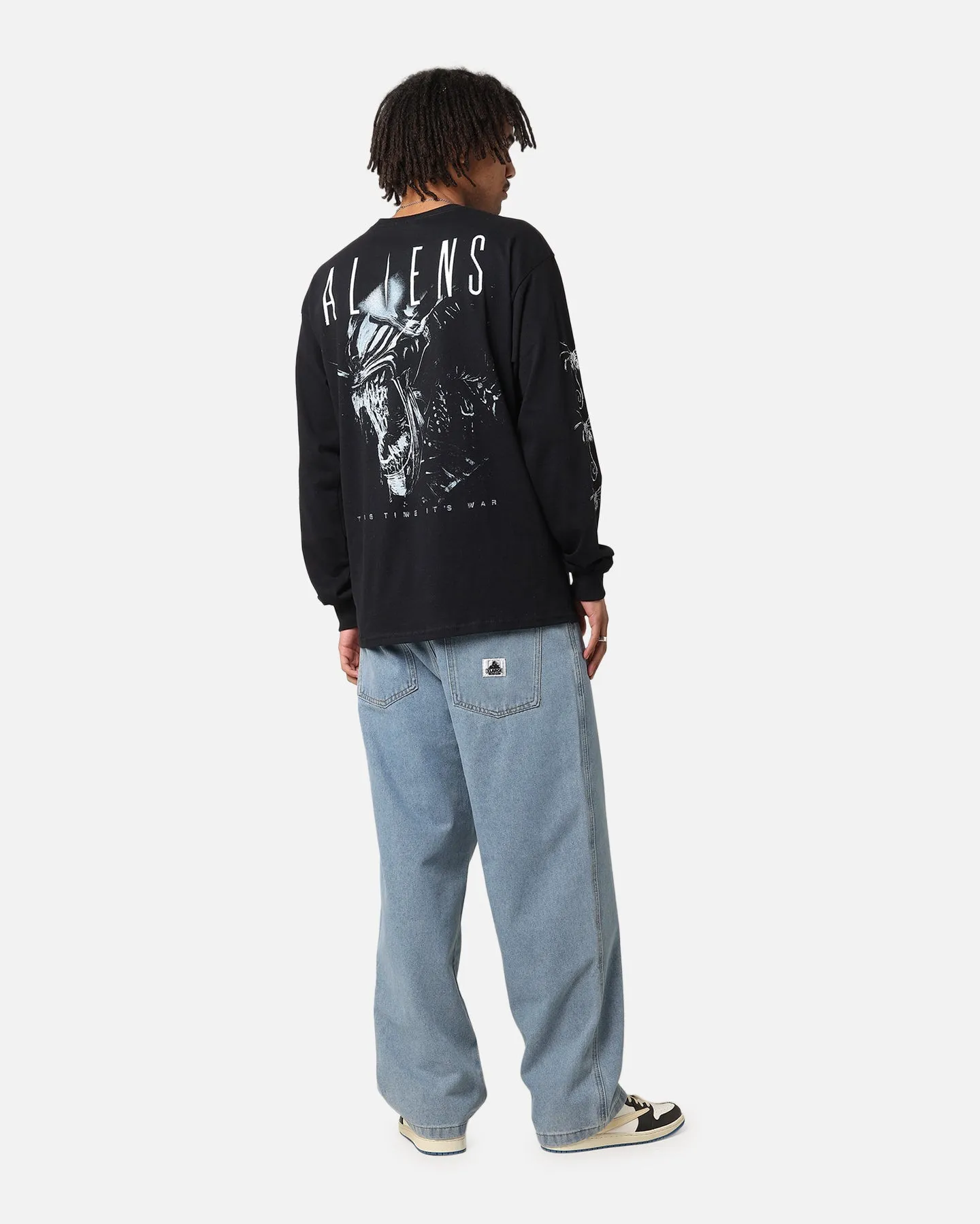 Goat Crew Aliens Long Sleeve T-Shirt Black
