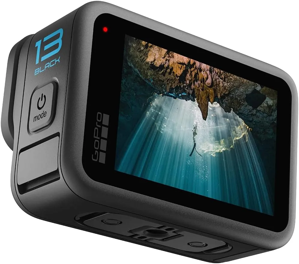 GoPro HERO13 Black - Waterproof Action Camera with 5.3K60 Video, 27MP Photo   Compatibility with HB-Series Lenses