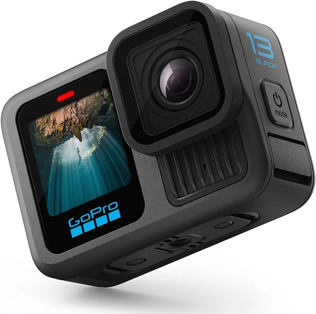 GoPro HERO13 Black - Waterproof Action Camera with 5.3K60 Video, 27MP Photo   Compatibility with HB-Series Lenses
