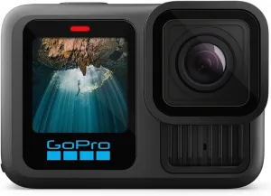GoPro HERO13 Black - Waterproof Action Camera with 5.3K60 Video, 27MP Photo   Compatibility with HB-Series Lenses