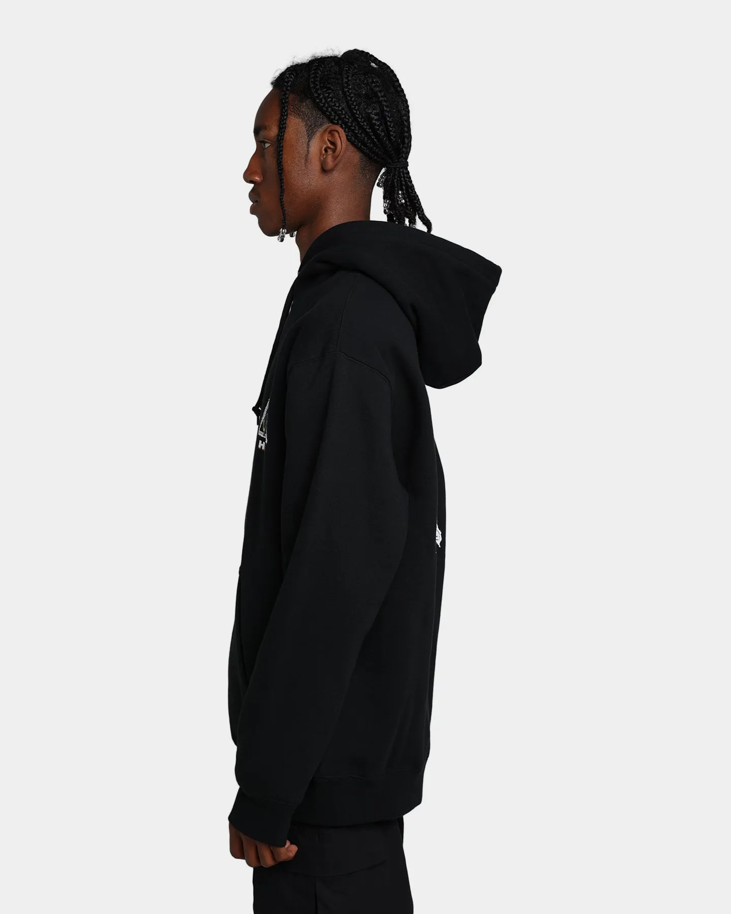 HUF X Marvel Ghost Rider TT Hoodie Black