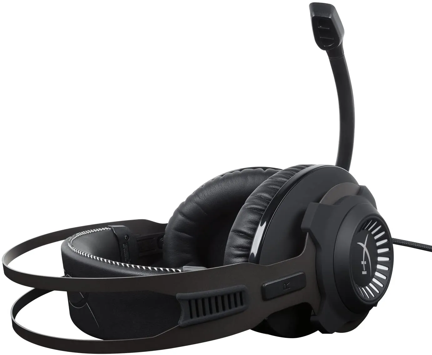 HyperX Cloud Revolver S - Gaming Headset with Dolby 7.1 Surround Sound - Steel Frame - Signature Memory Foam - Premium Leatherette - Detachable Noise-Cancellation Microphone