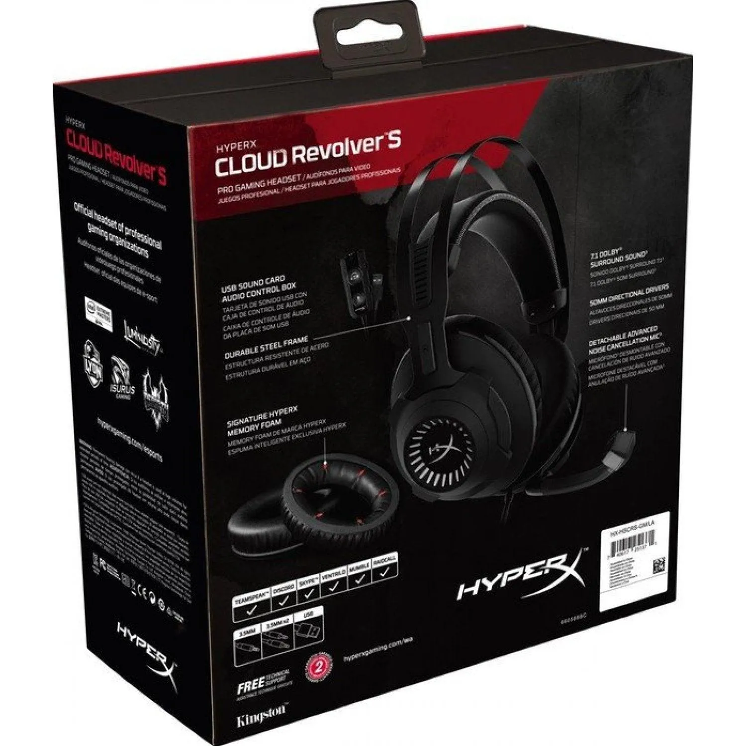 HyperX Cloud Revolver S Pro Gaming Headset (PC/XB1/PS4/WIIU/MAC & Mobile)