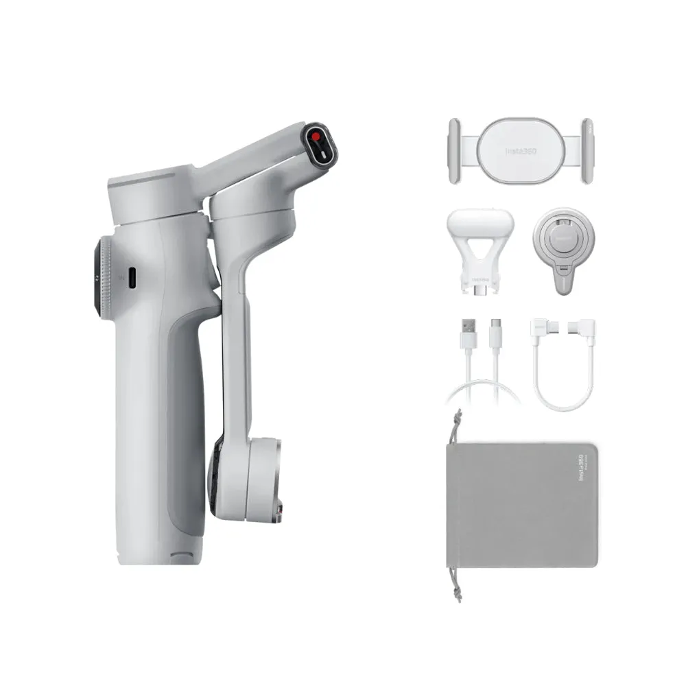 Insta360 Handheld Gimbals Flow 2 Pro Creator Bundle Stone Grey