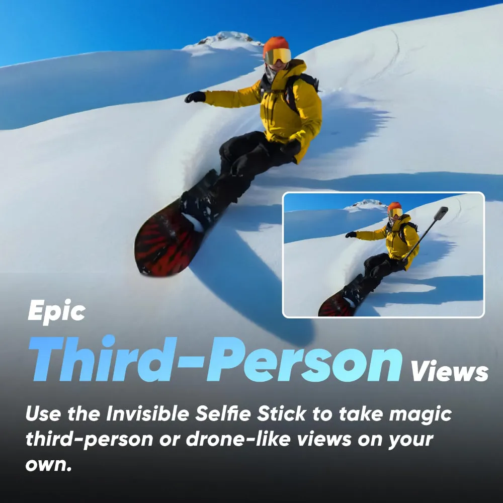 Insta360 X3 4K 360-Degree Action Camera Waterproof