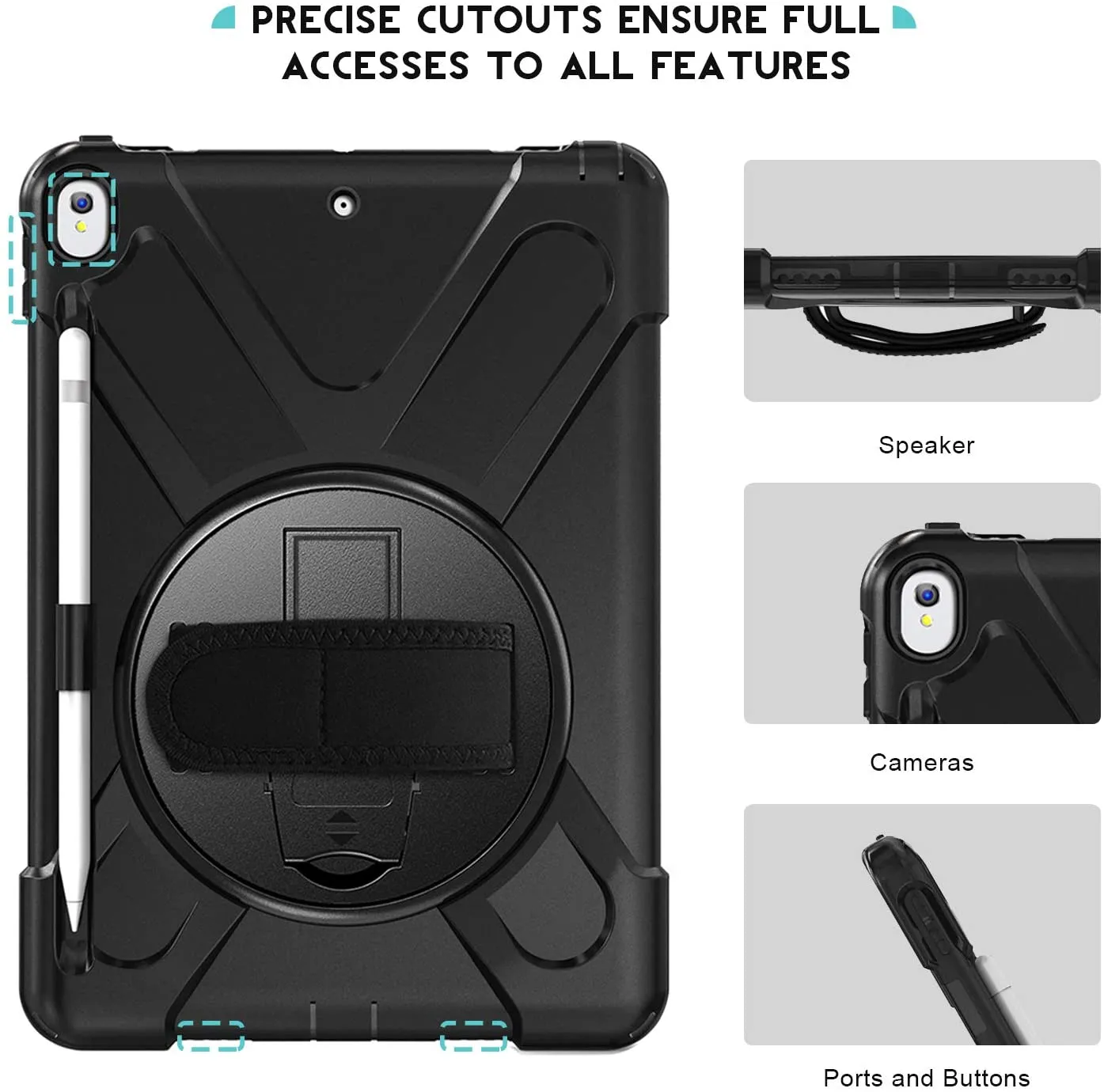 iPad Air 3rd Gen 10.5" 2019 / iPad Pro 10.5" 2017 Heavy Duty Case | ProCase