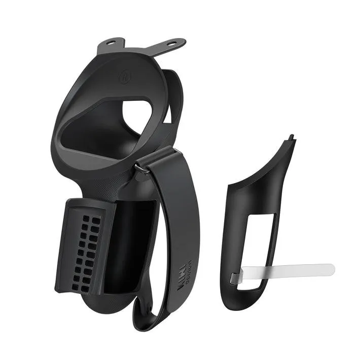 KIWI Design Controller Grips Cover With Battery Opening Compatible With Oculus Quest 2 (Black) (KW-Q1PRO-2.2-BL-EU)