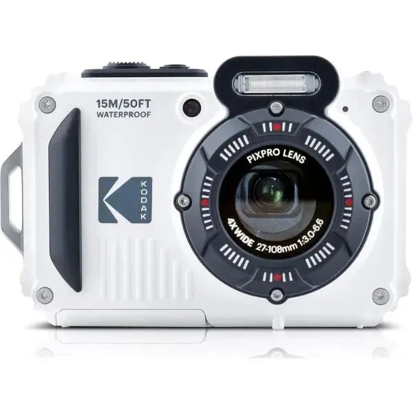 Kodak Pixpro WPZ2 Waterproof Digital Camera White