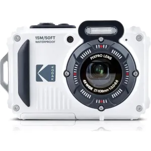 Kodak Pixpro WPZ2 Waterproof Digital Camera White