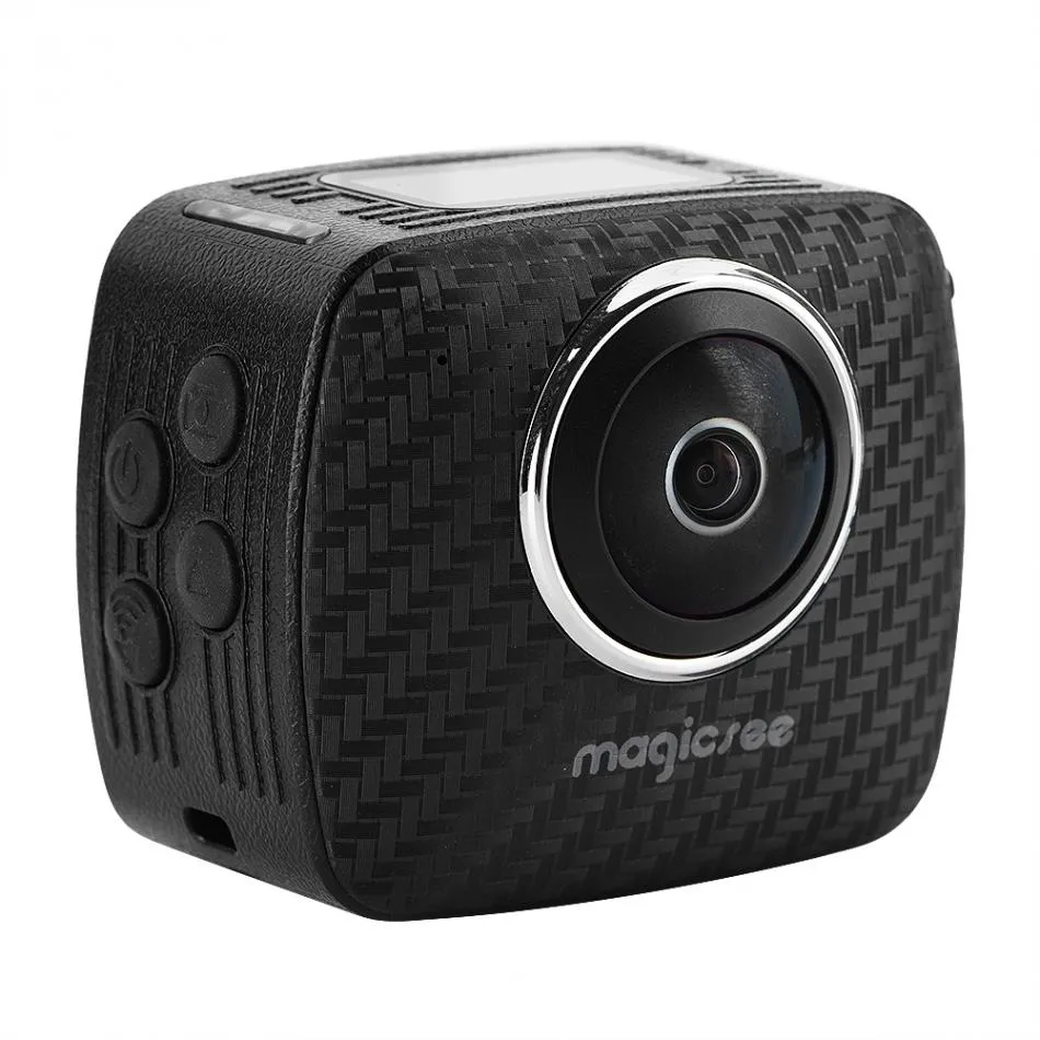 Magicsee P3 360 Panoramic Camera Dual Lens 3040*1520 30fps 1500mAh Go 30m Waterproof Case Pro 16MP VR Camera Sport Action camera