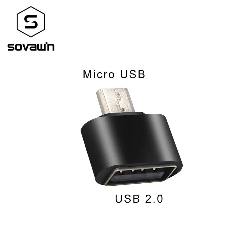 Micro USB Male To USB Female OTG Mini Adapter for Mobile Phones, Gamepads and more
